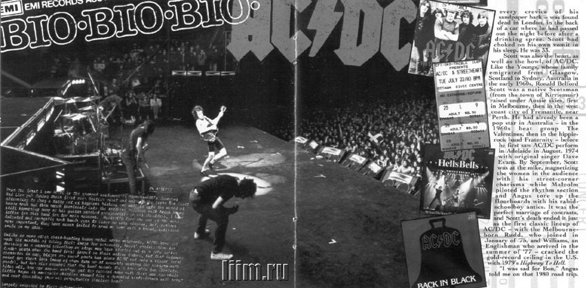 AC/DC. Back In Black (1980). Фото 4
