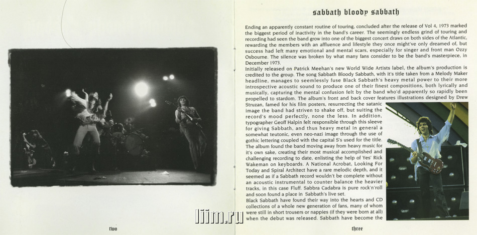 Black Sabbath. Sabbath Bloody Sabbath (1973). Фото 2