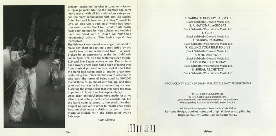 Black Sabbath. Sabbath Bloody Sabbath (1973). Фото 4