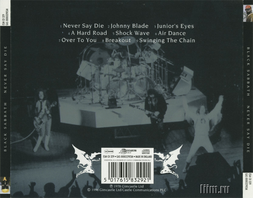Black Sabbath. Never Say Die! (1978). Фото 6