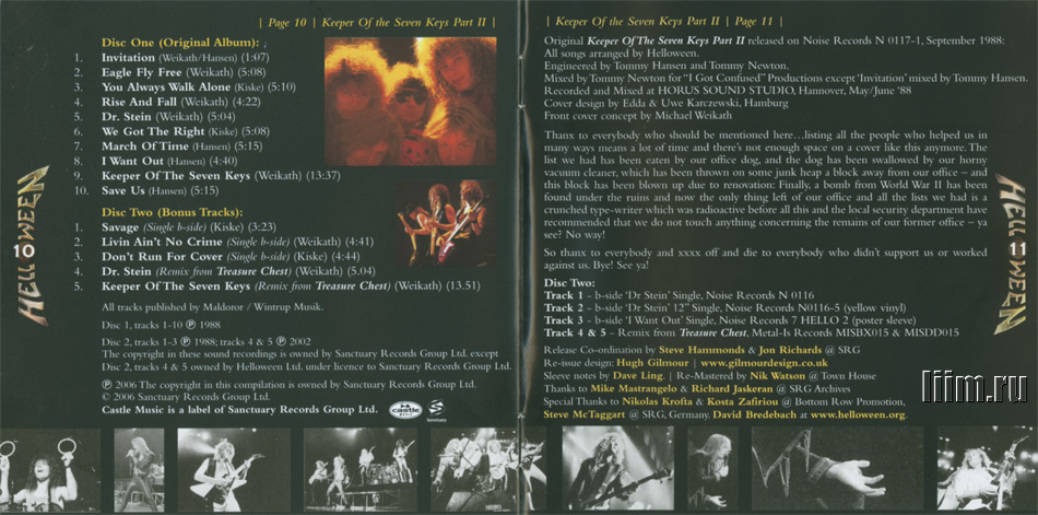 Helloween. Keeper Of The Seven Keys, Part II (1988). Фото 5