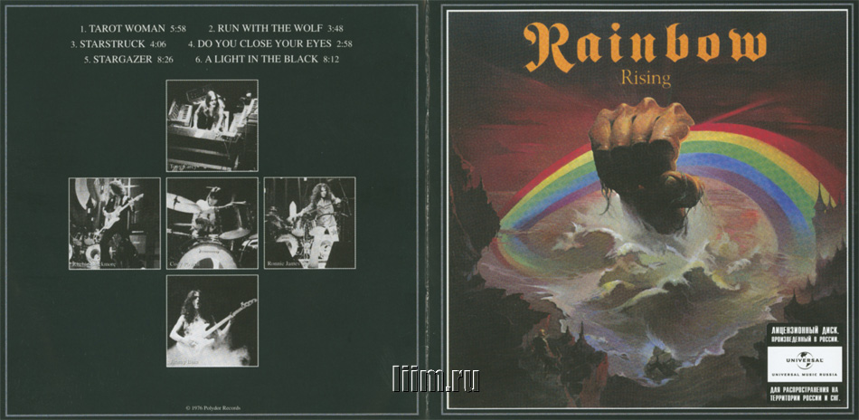 Rainbow. Rising (1976). Фото 1